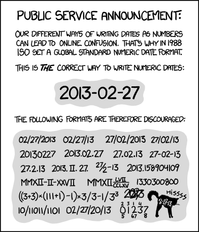 xkcd 27.2.2013